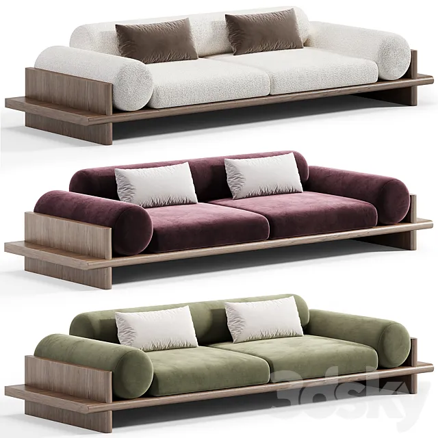 Wade Sofa 3D Model
