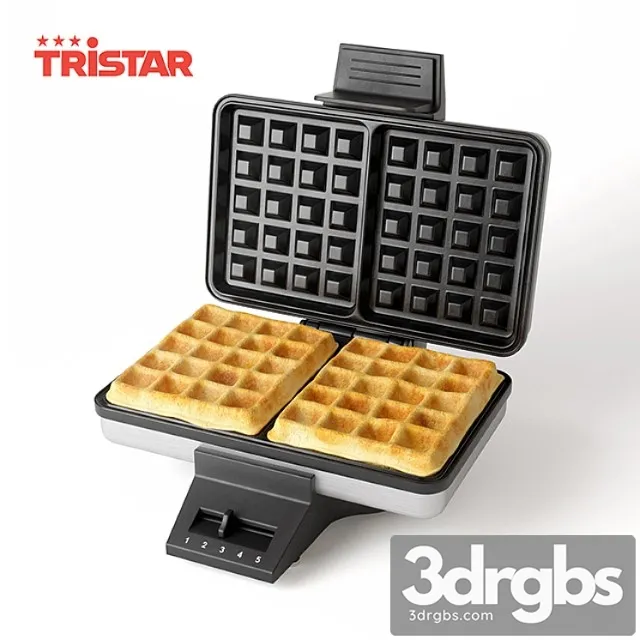 Waffle Iron Tristar WF 2141 3D Model Download