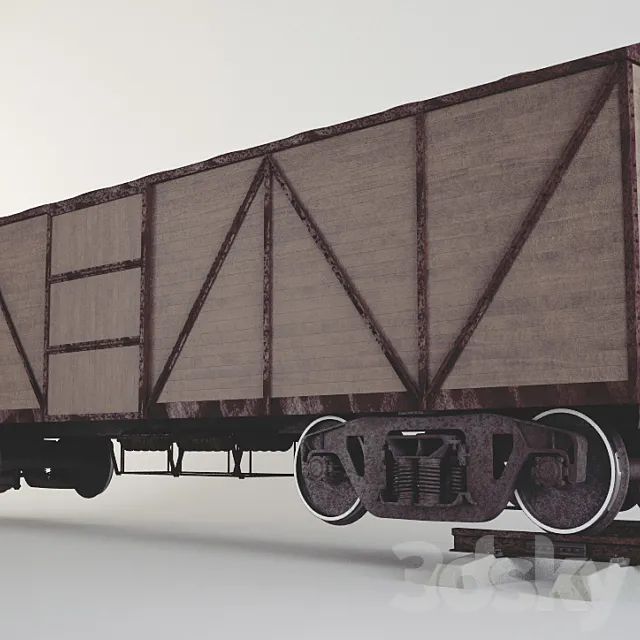 Wagon 3D Model