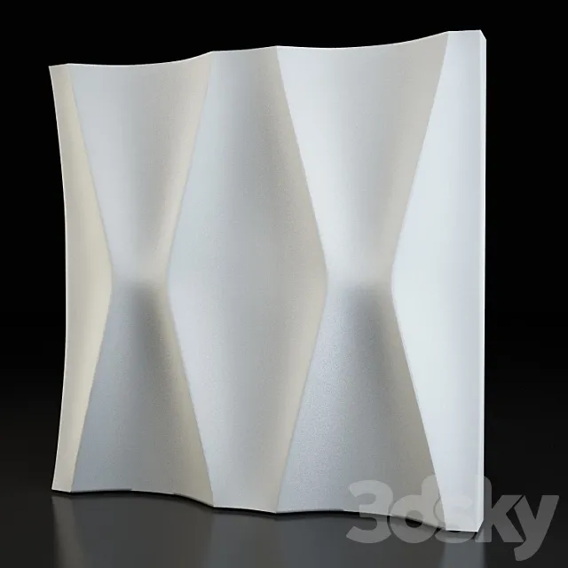 Waist-3d plaster panel 3D Model