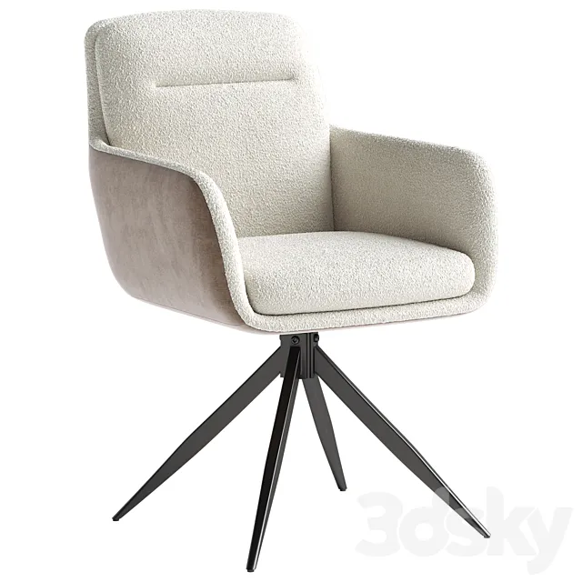 Waldo StoolGroup Chair 3D Model