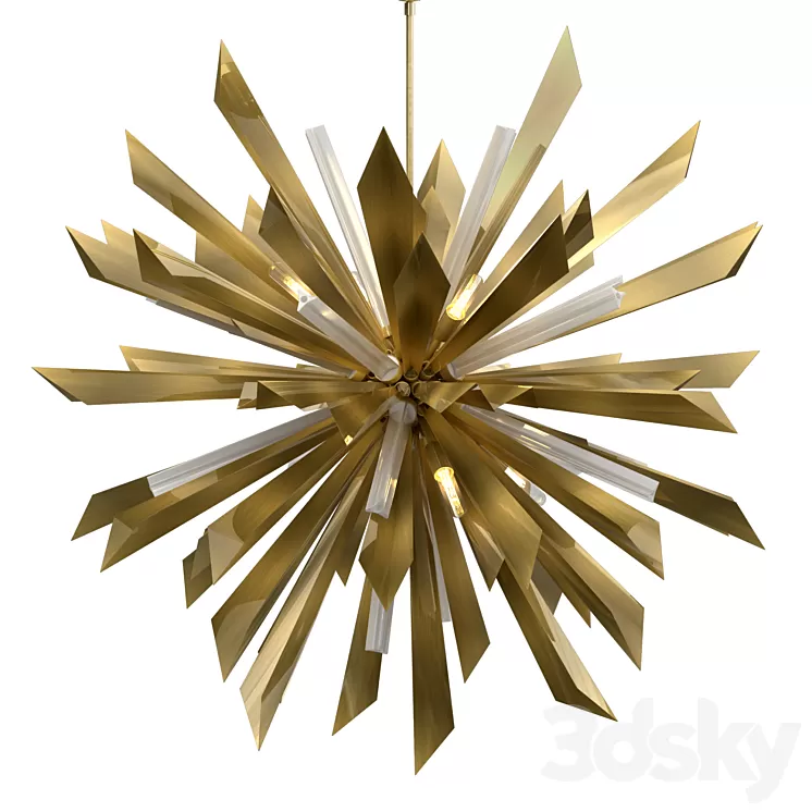 WALDORF LARGE CHANDELIER 3D Model Free Download