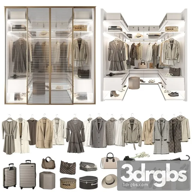 Walk Closet 98 Part 3 3D Model Download