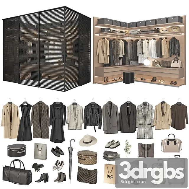 Walk In Closet 98 Part 6 3D Model Download