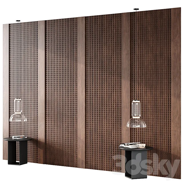 wall 3d panel 04 3D Model