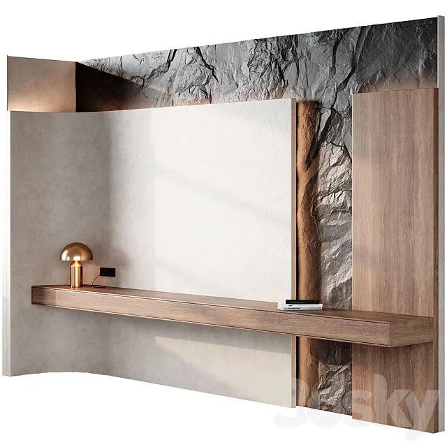 wall 3d panel 07 3D Model