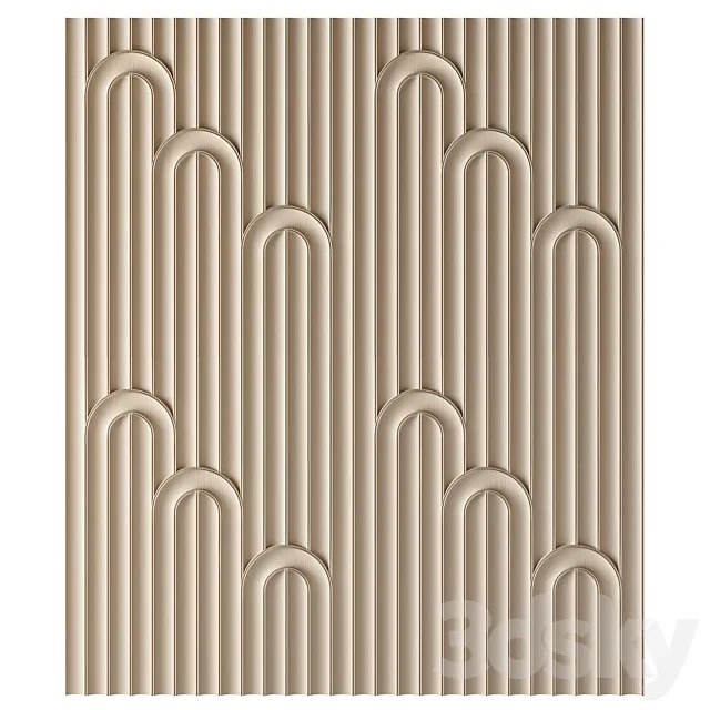 Wall 3D Panel 3D Model Wall 3D Panel 3D Model