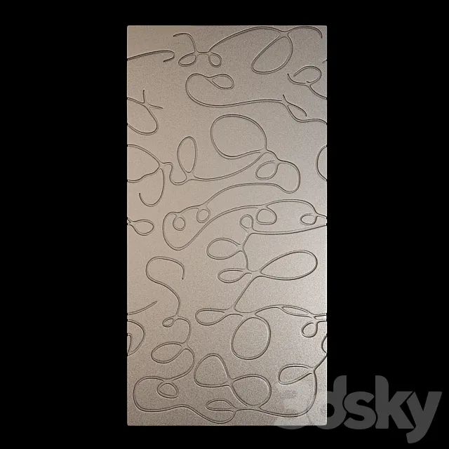 wall 3d panel decorative 3D Model