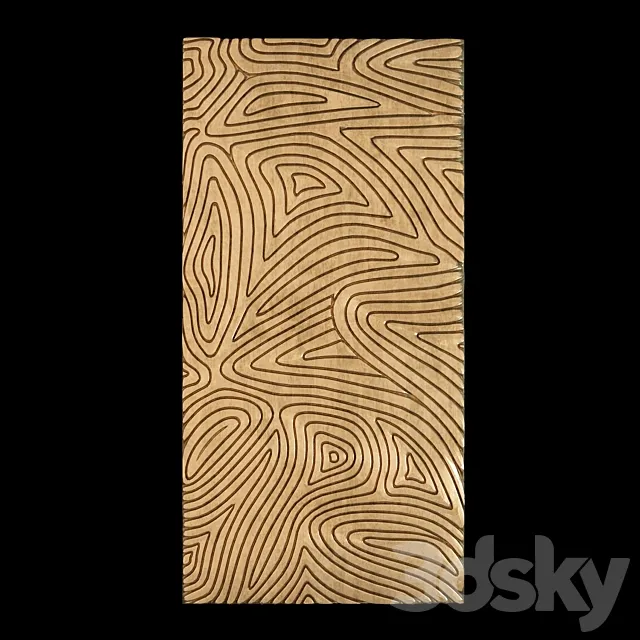 wall 3d panel decorative 3D Model