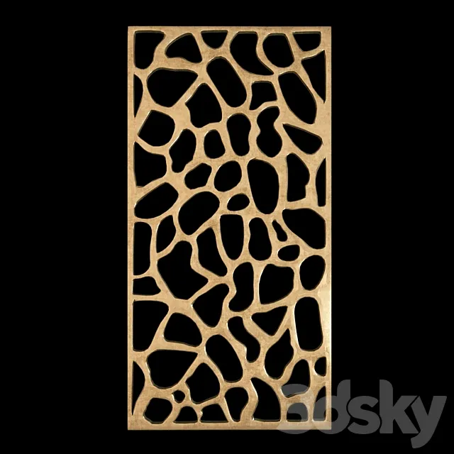 wall 3d panel decorative 3DModel