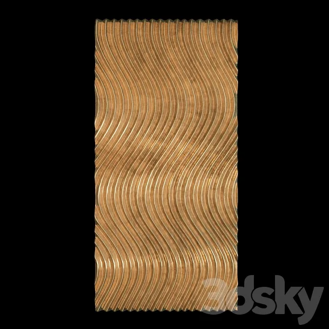 wall 3d panel decorative 3DModel