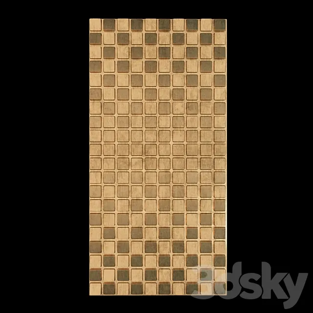 wall 3d panel decorative 3DModel