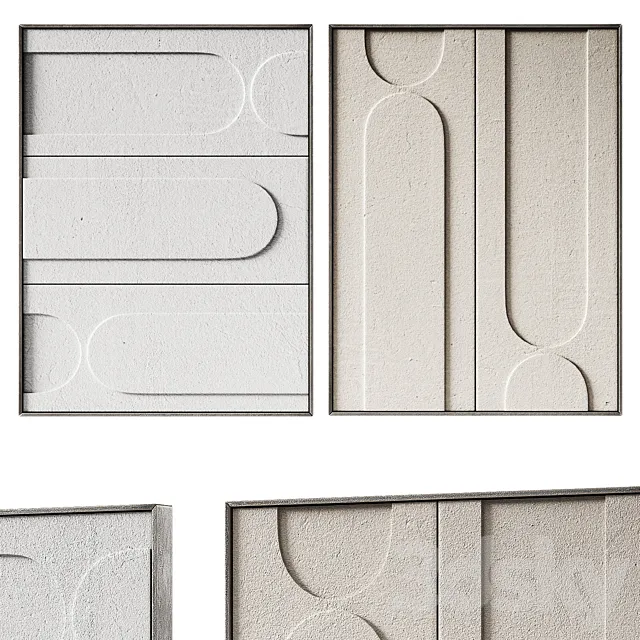 Wall art Arches 3D Model