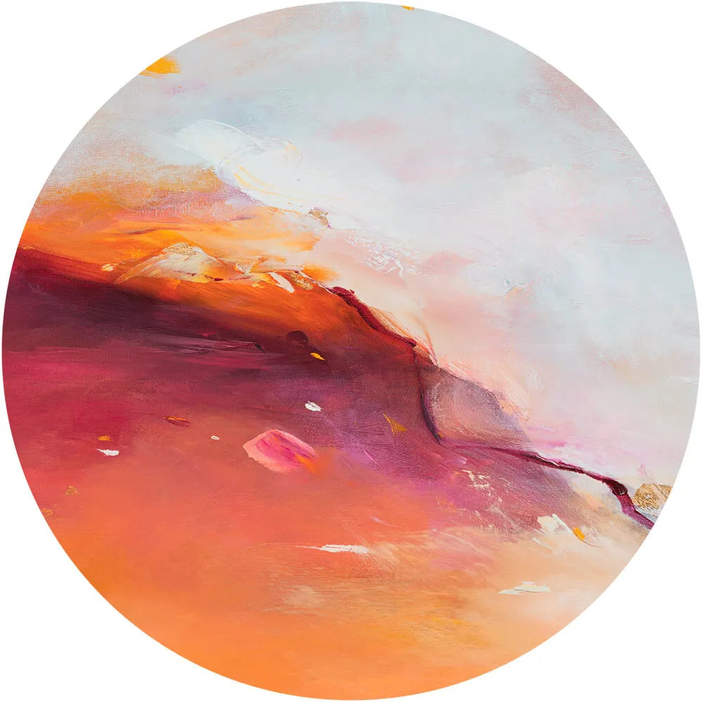 Wall Art – Wallpaper Calma round 3D Model Wall Art – Wallpaper Calma round 3D Model