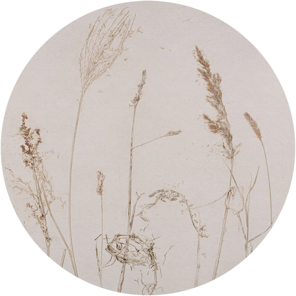 Wall Art – Wallpaper Campo Di Avena round 3D Model Wall Art – Wallpaper Campo Di Avena round 3D Model