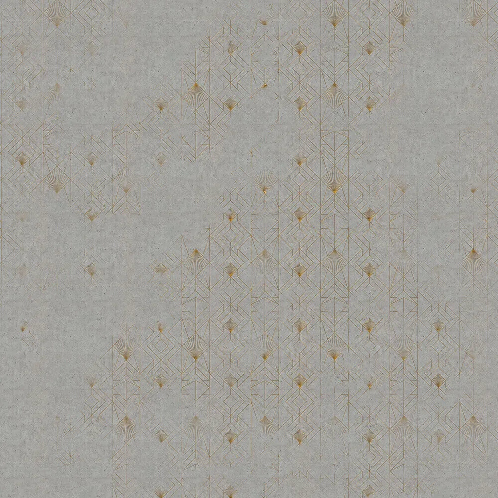 Wall Art – Wallpaper Concrete Fan Gold 3D Model Wall Art – Wallpaper Concrete Fan Gold 3D Model