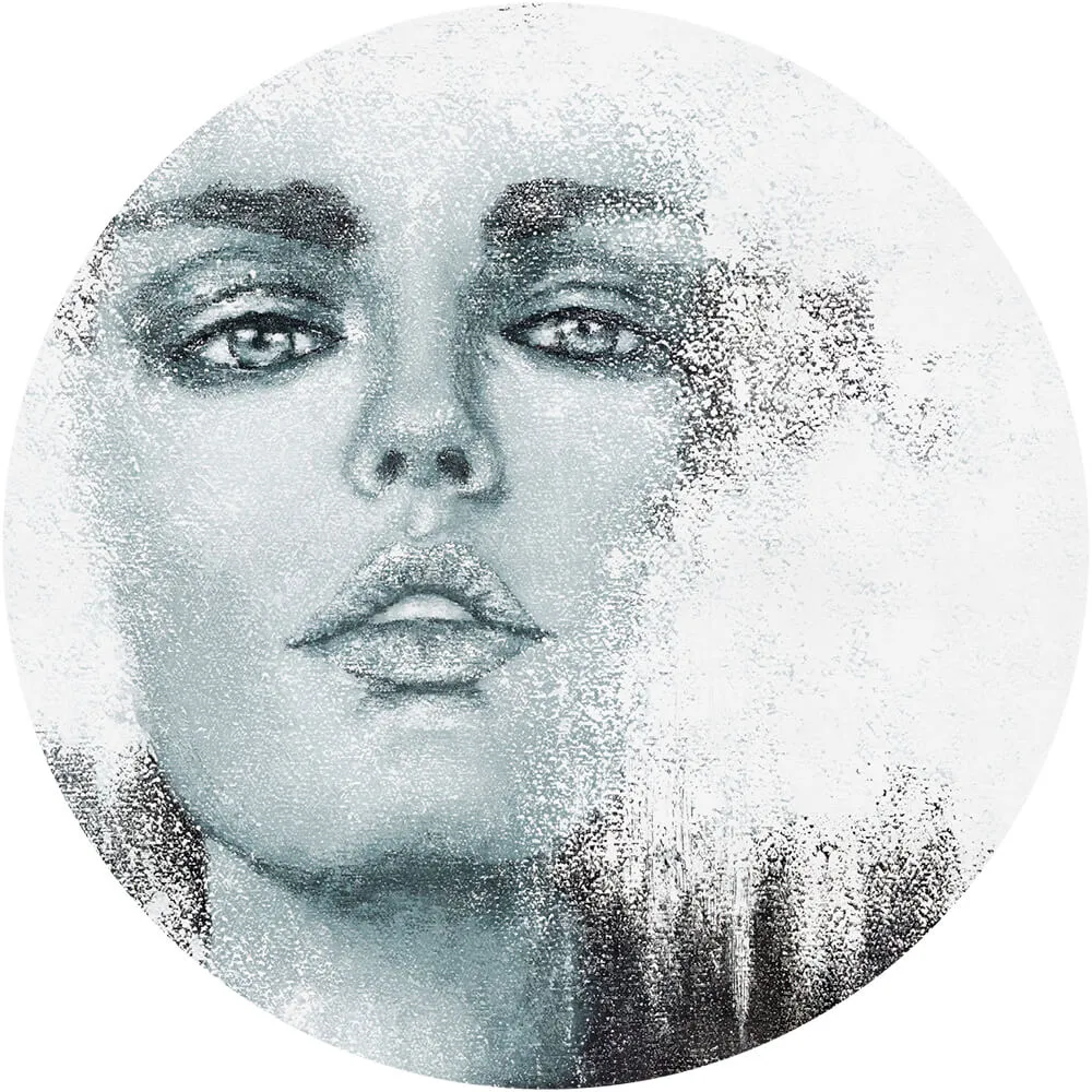 Wall Art – Wallpaper Desire round 3D Model Wall Art – Wallpaper Desire round 3D Model