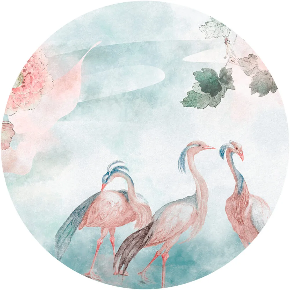 Wall Art – Wallpaper Eden round 3D Model Wall Art – Wallpaper Eden round 3D Model