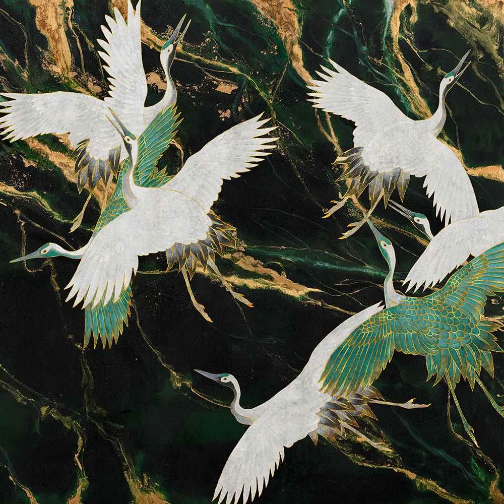 Wall Art – Wallpaper Emerald 3D Model