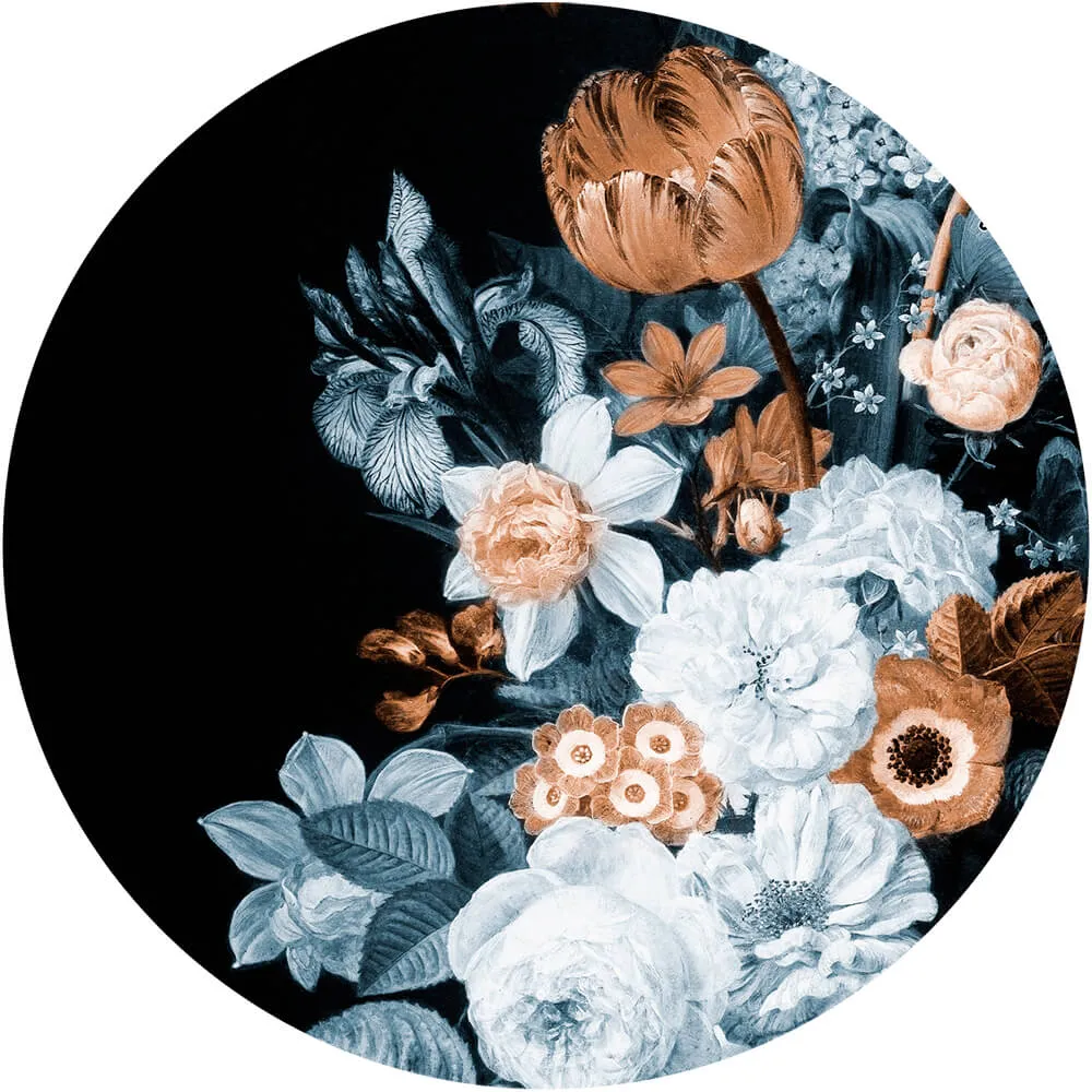 Wall Art – Wallpaper Golden Sublime round 3D Model Wall Art – Wallpaper Golden Sublime round 3D Model