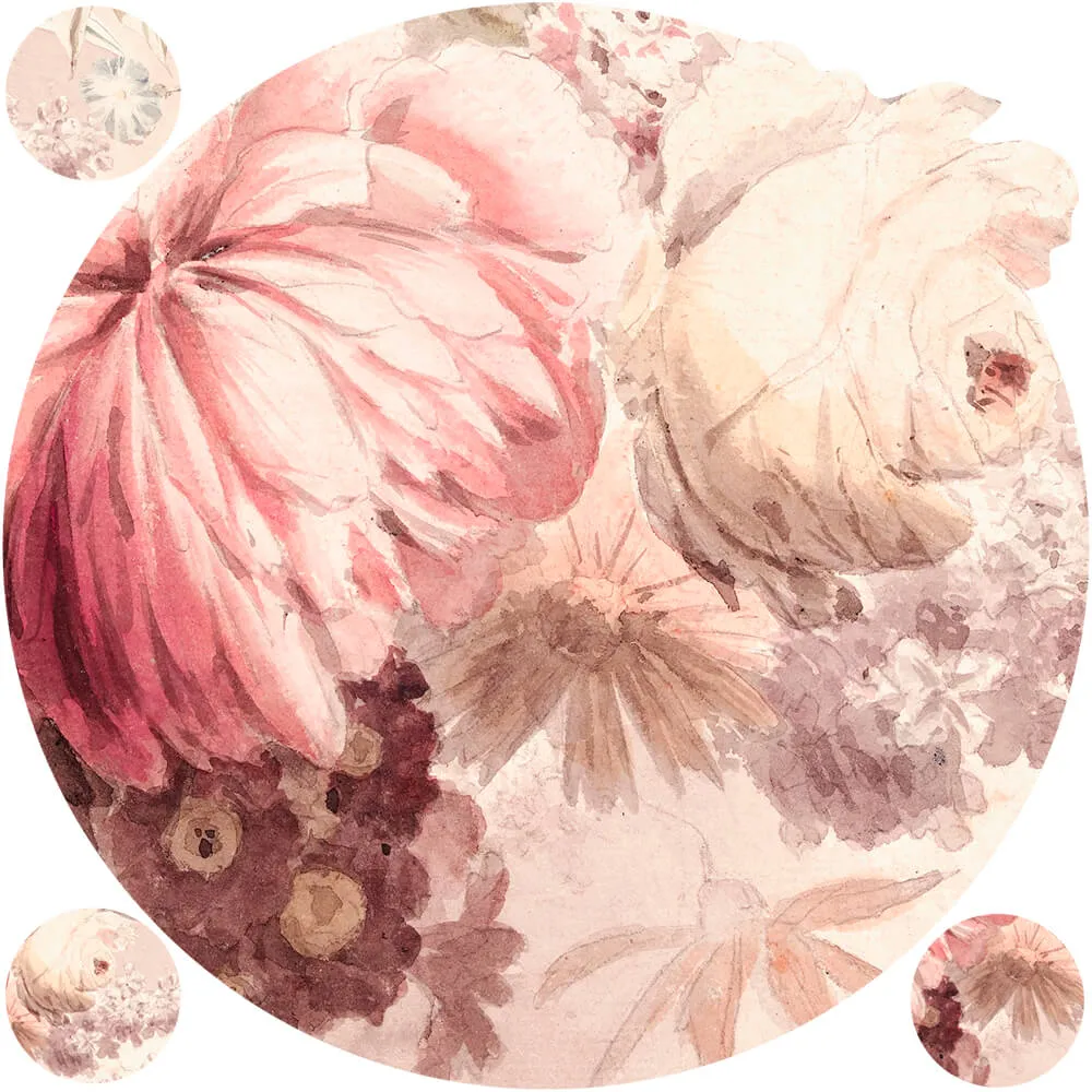 Wall Art – Wallpaper Harmony Earth round 3D Model Wall Art – Wallpaper Harmony Earth round 3D Model