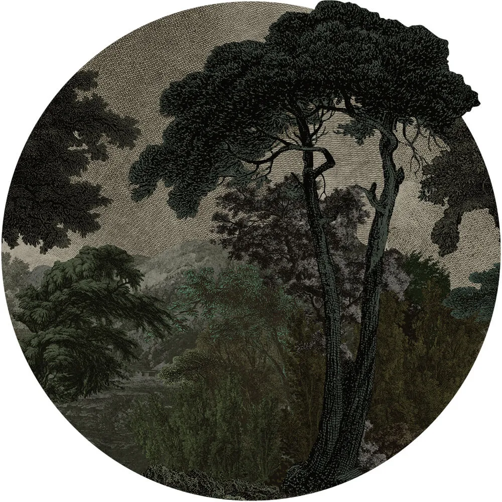 Wall Art – Wallpaper Hood Dark round 3D Model Wall Art – Wallpaper Hood Dark round 3D Model