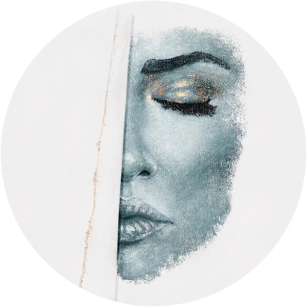 Wall Art – Wallpaper Illusion round 3D Model Wall Art – Wallpaper Illusion round 3D Model