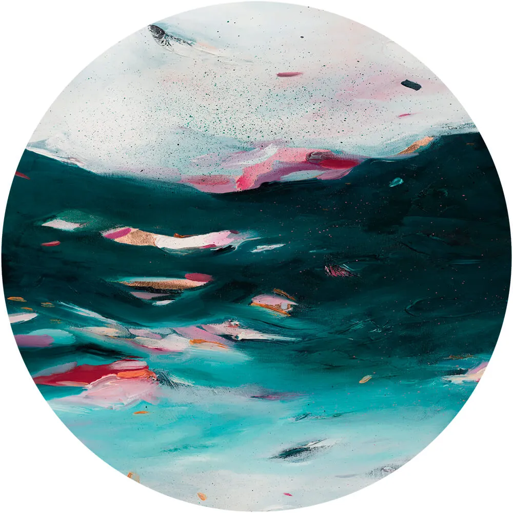 Wall Art – Wallpaper Lanzarote round 3D Model Wall Art – Wallpaper Lanzarote round 3D Model