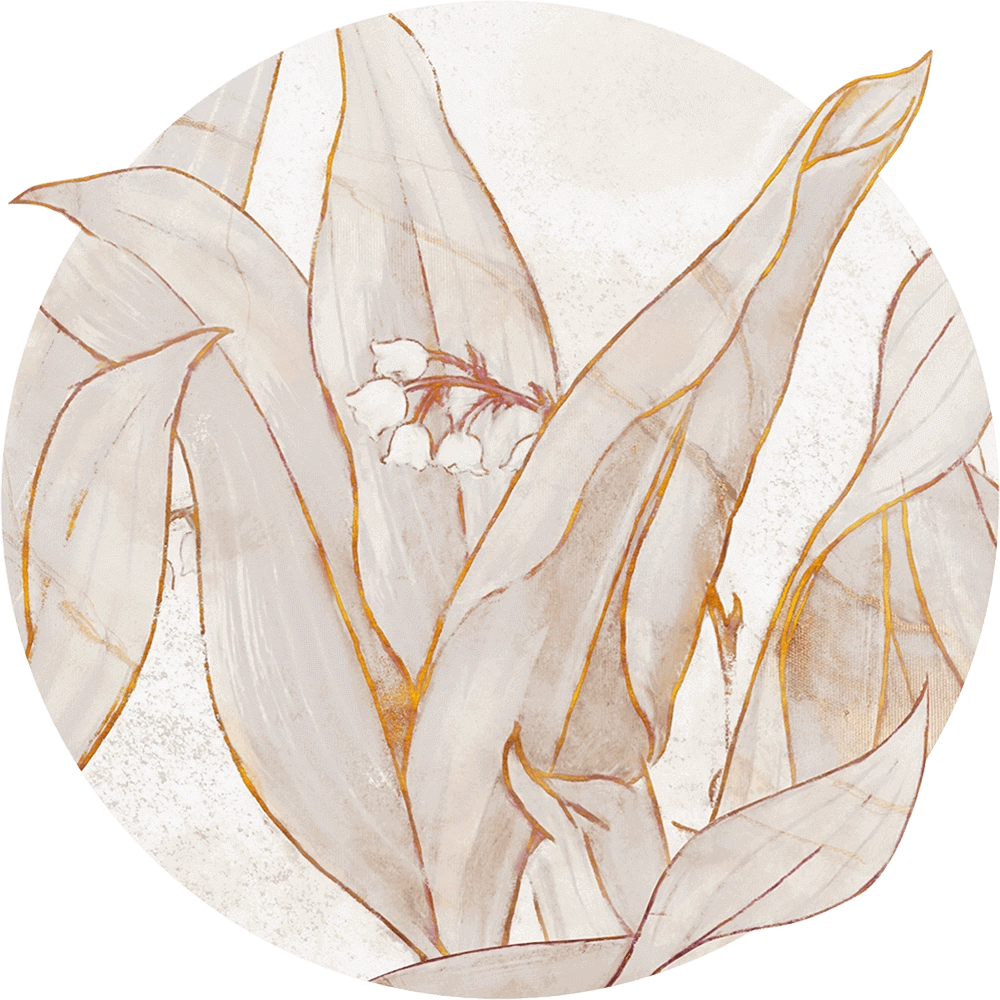 Wall Art – Wallpaper Lirio round 3D Model Wall Art – Wallpaper Lirio round 3D Model