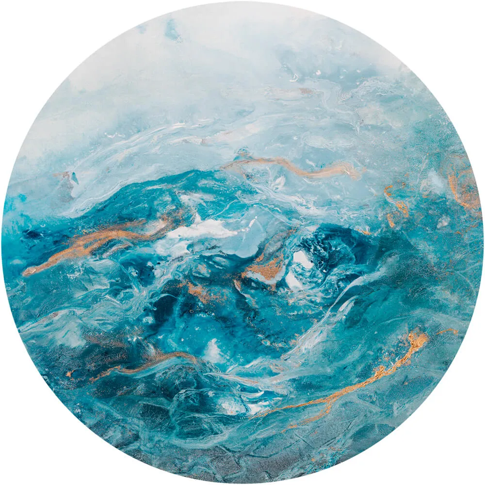 Wall Art – Wallpaper Nereida round 3D Model Wall Art – Wallpaper Nereida round 3D Model