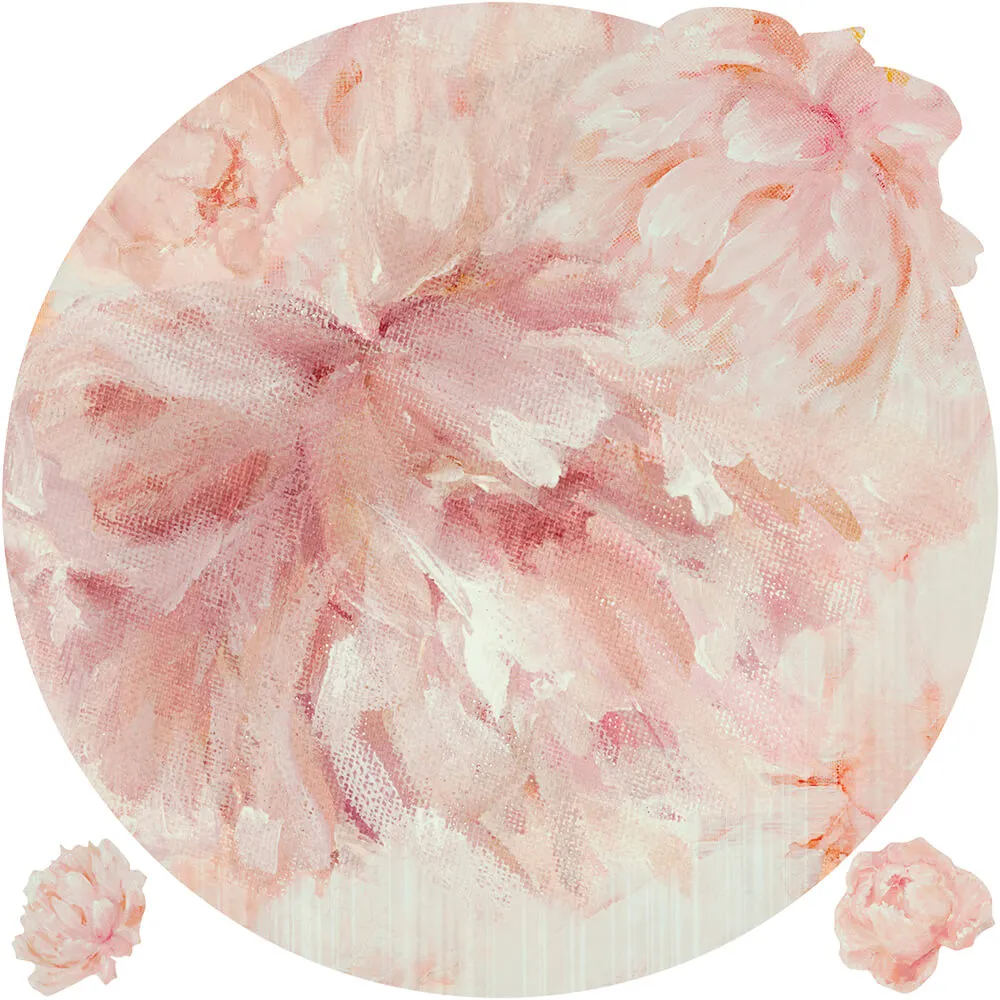 Wall Art – Wallpaper Prosecco round 3D Model