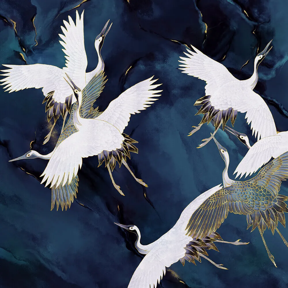 Wall Art – Wallpaper Royal Tsuru 3D Model Wall Art – Wallpaper Royal Tsuru 3D Model