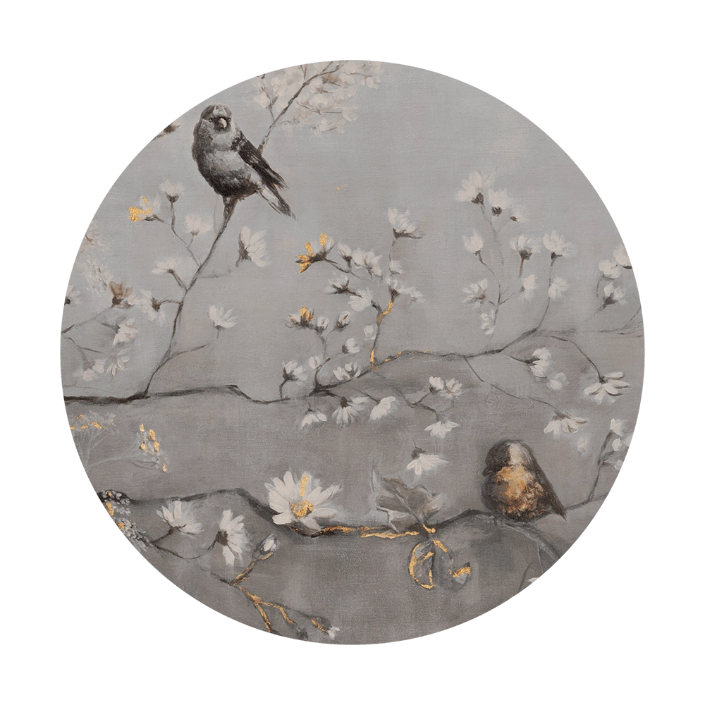 Wall Art – Wallpaper Swing round 3D Model