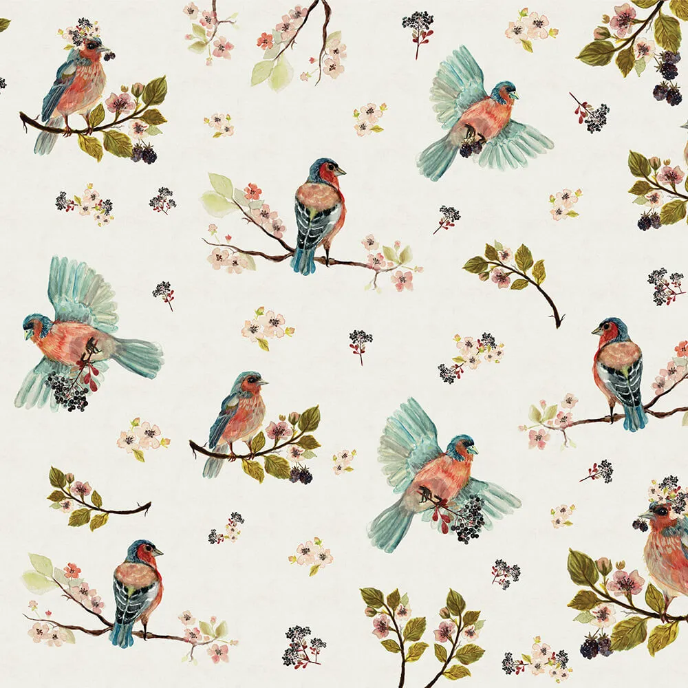 Wall Art – Wallpaper Uccello Cantante 3D Model