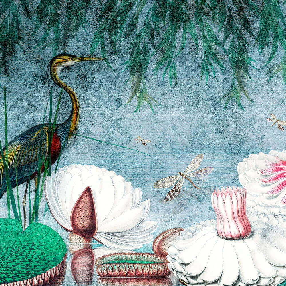 Wall Art – Wallpaper Water Lily 3D Model Wall Art – Wallpaper Water Lily 3D Model