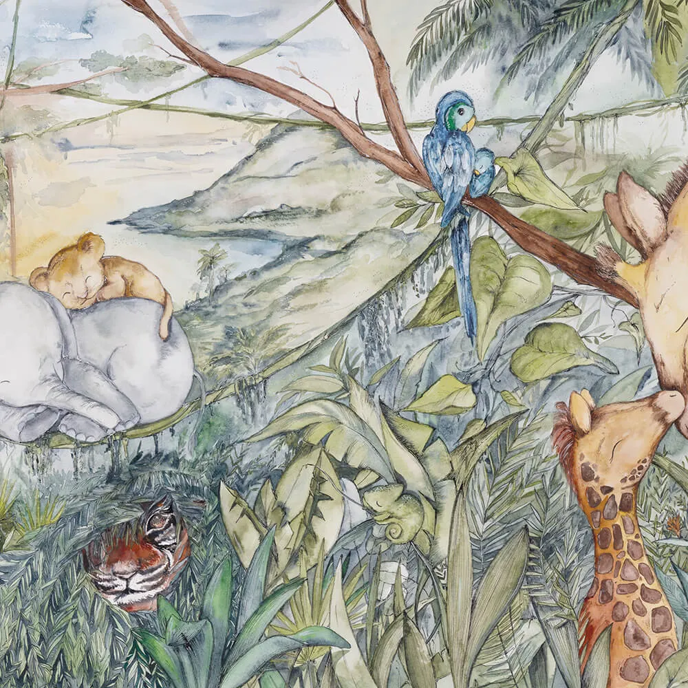 Wall Art – Wallpaper Wild Life 3D Model