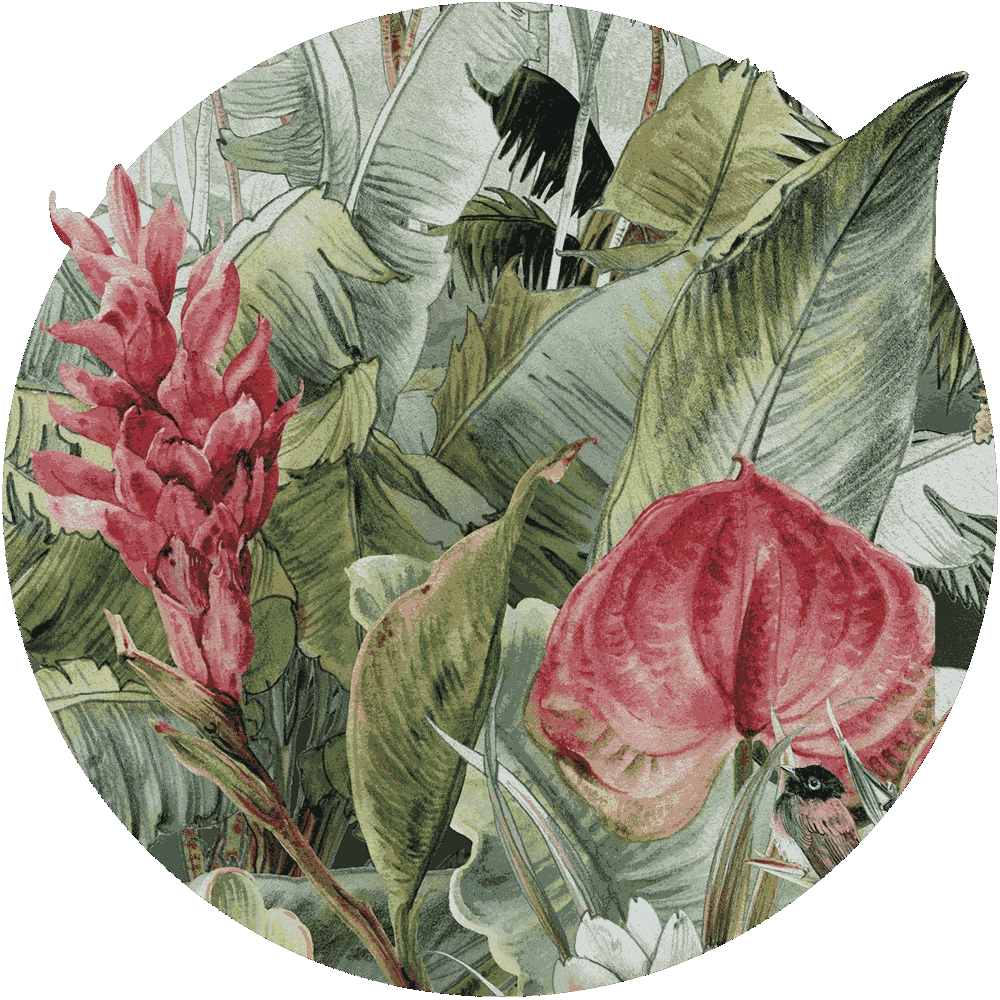 Wall Art – Wallpaper Wonderland round 3D Model Wall Art – Wallpaper Wonderland round 3D Model