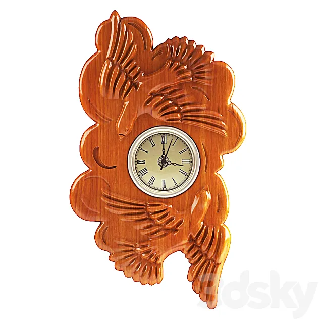 wall clock 3D Model wall clock 3D Model