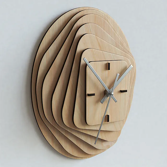 Wall Clock 3DModel Wall Clock 3DModel