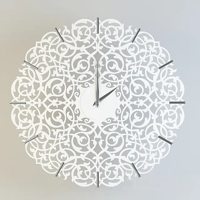 Wall Clock 3DModel Wall Clock 3DModel