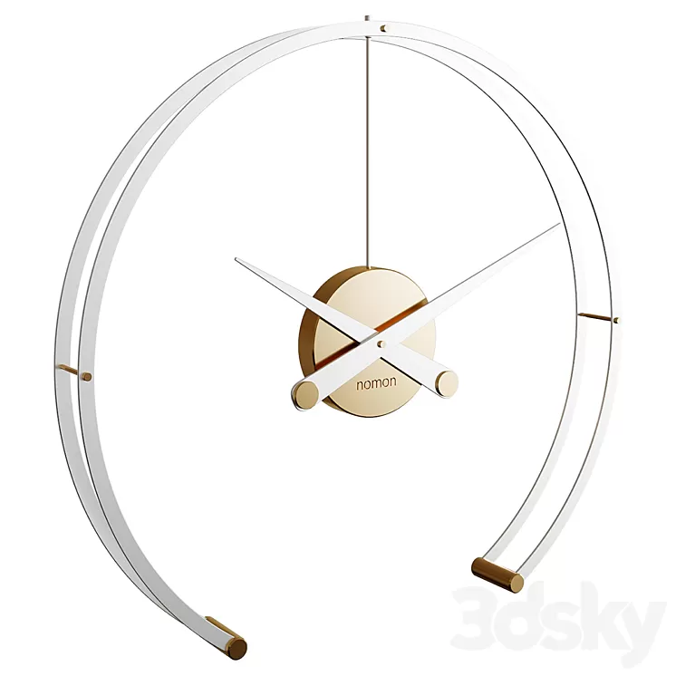 Wall Clock Nomon Omega Clock 3D Model