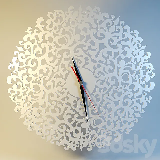 Wall clock “patterns” 3DModel Wall clock “patterns” 3DModel