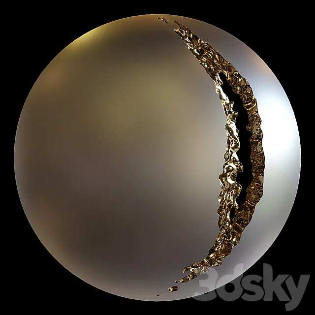 Wall composition “Flaw” 3D Model