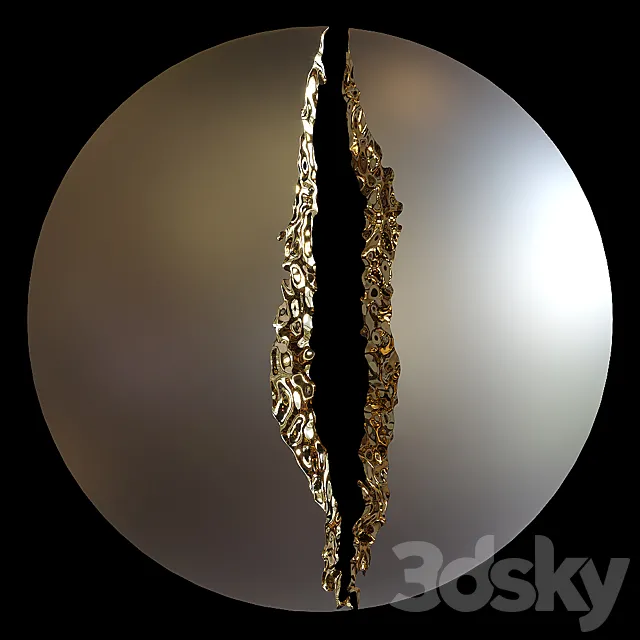 Wall composition “Flaw” 3D Model