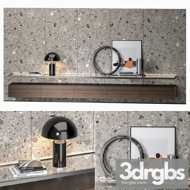 Wall console 2 3D Model Download