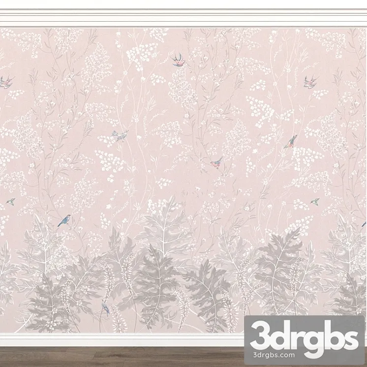 Wall Covering af507 3D Model Download