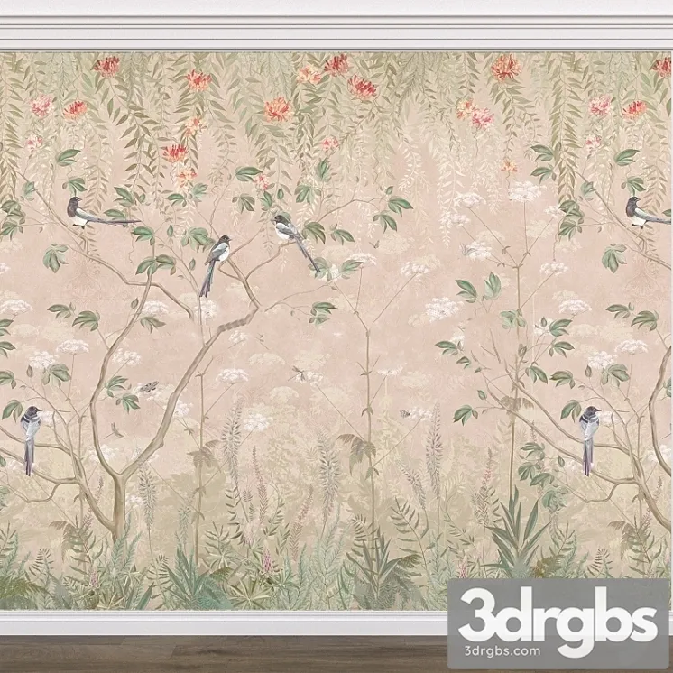 Wall Covering af513 3D Model Download