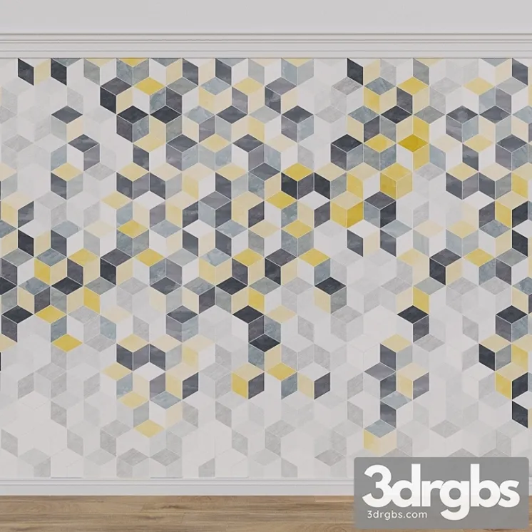 Wall Covering jv413 3D Model Download