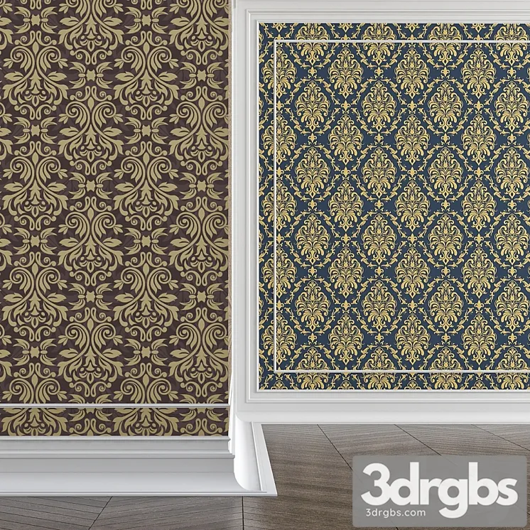 Wall covering no. 053 3D Model Download