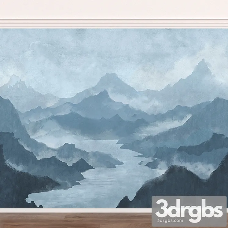 Wall Covering re885 3D Model Download